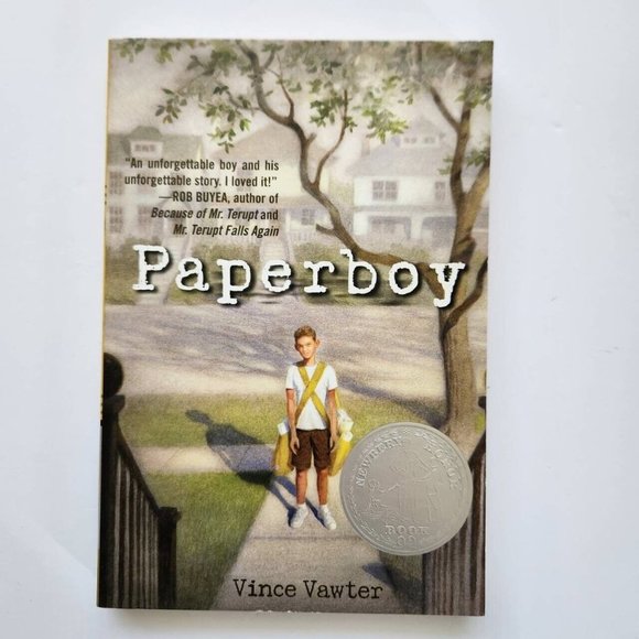 Paperboy by Vince Vawter, Paperback Newberry Honor Book - Picture 1 of 8